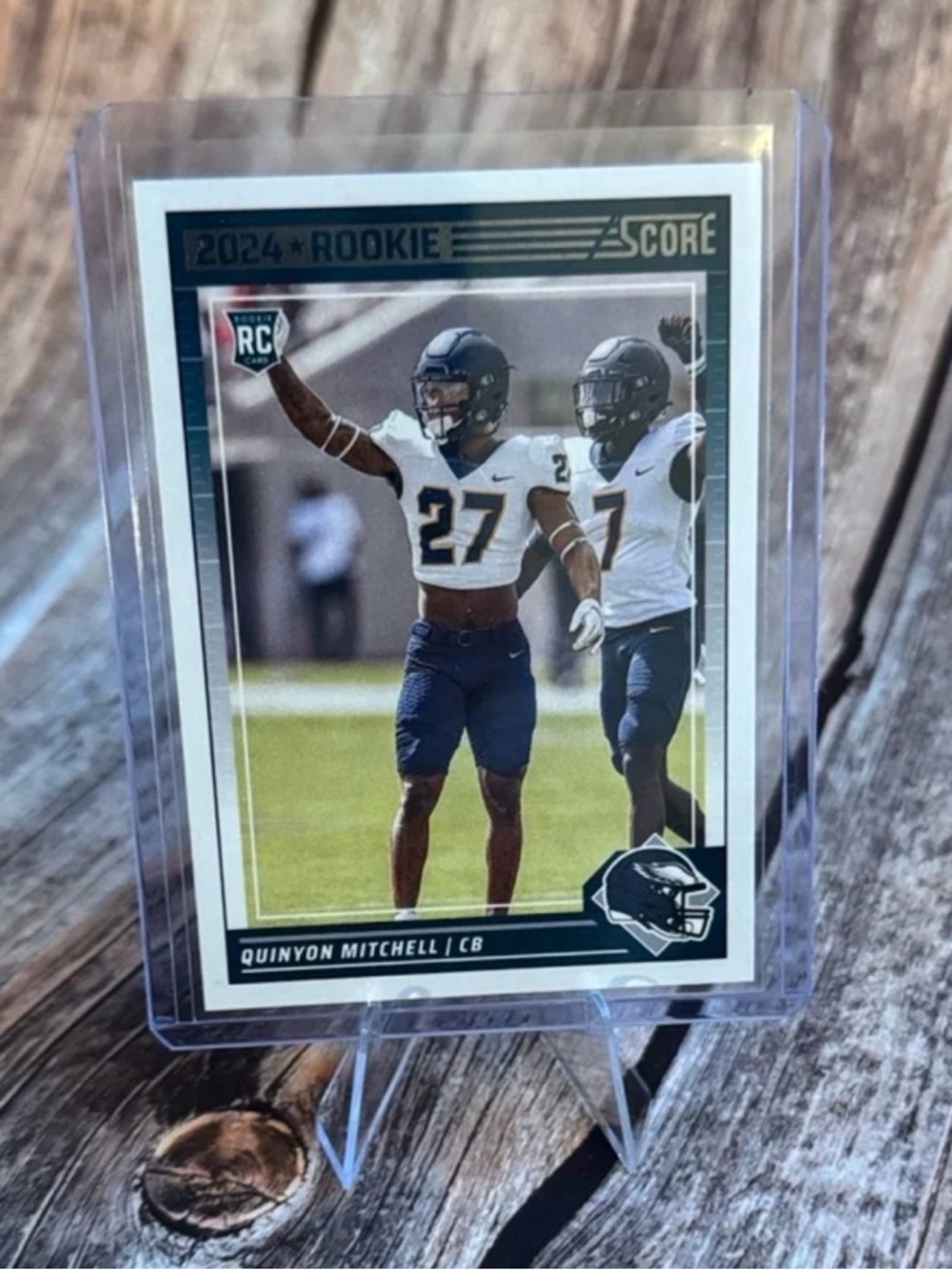 Score Quinyon Mitchel No. 311 2024 Football Trading Card Rookie Item #PHK2414
